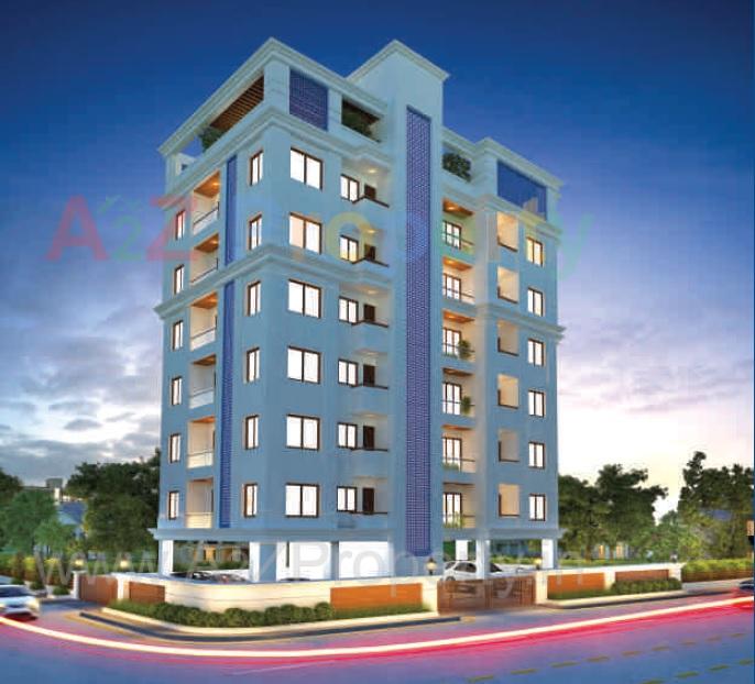 3D Elevation of real estate project Nirmaan One located at Gotri, Vadodara, Gujarat