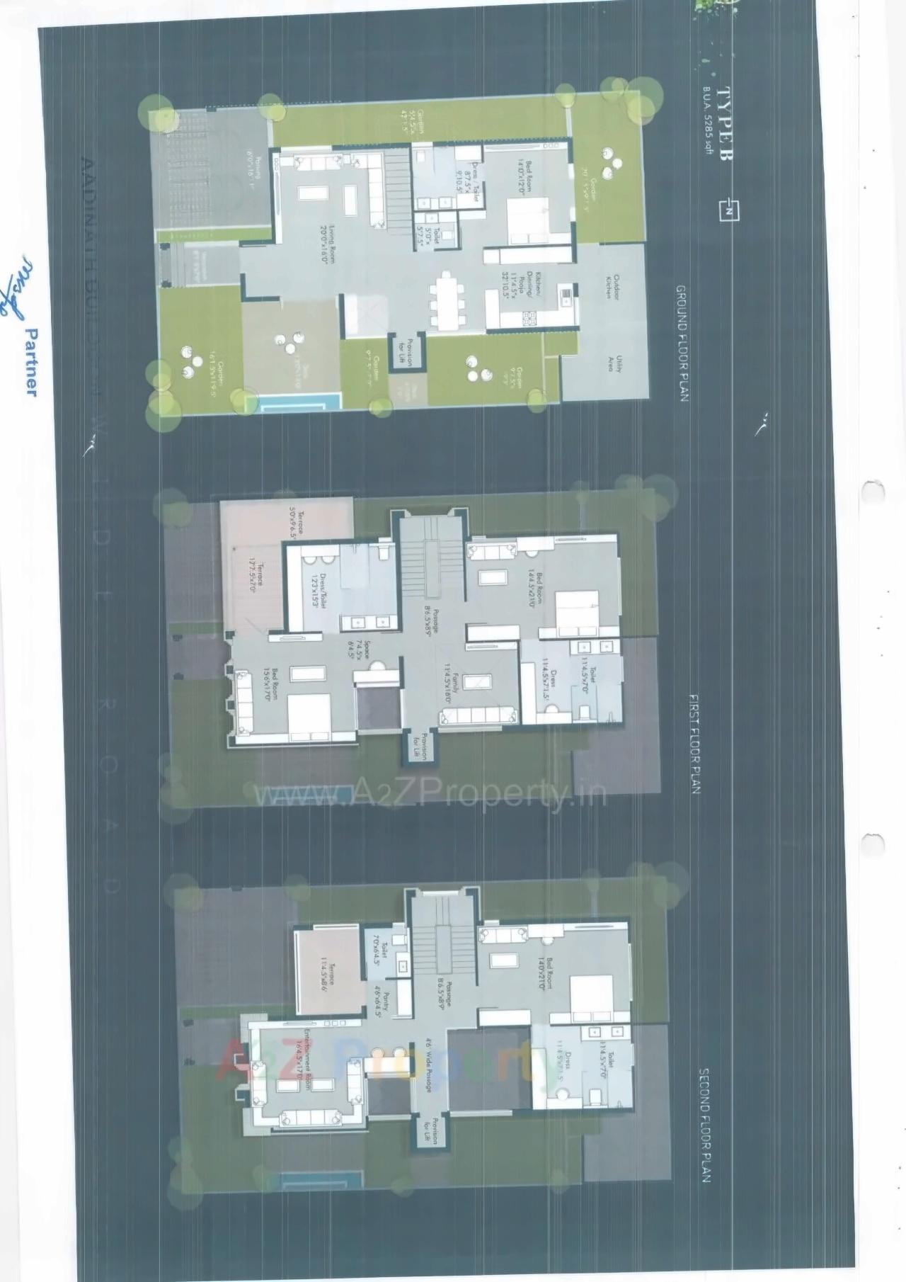 Layout of real estate project Nirvaanta located at Sevasi, Vadodara, Gujarat
