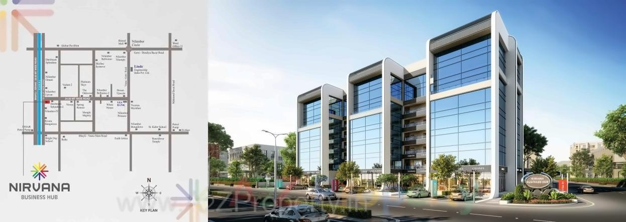  of real estate project Nirvana Business Hub located at Bhayli, Vadodara, Gujarat