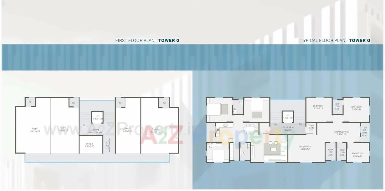 Layout of real estate project Nirvana Residency located at Nagarwada, Vadodara, Gujarat