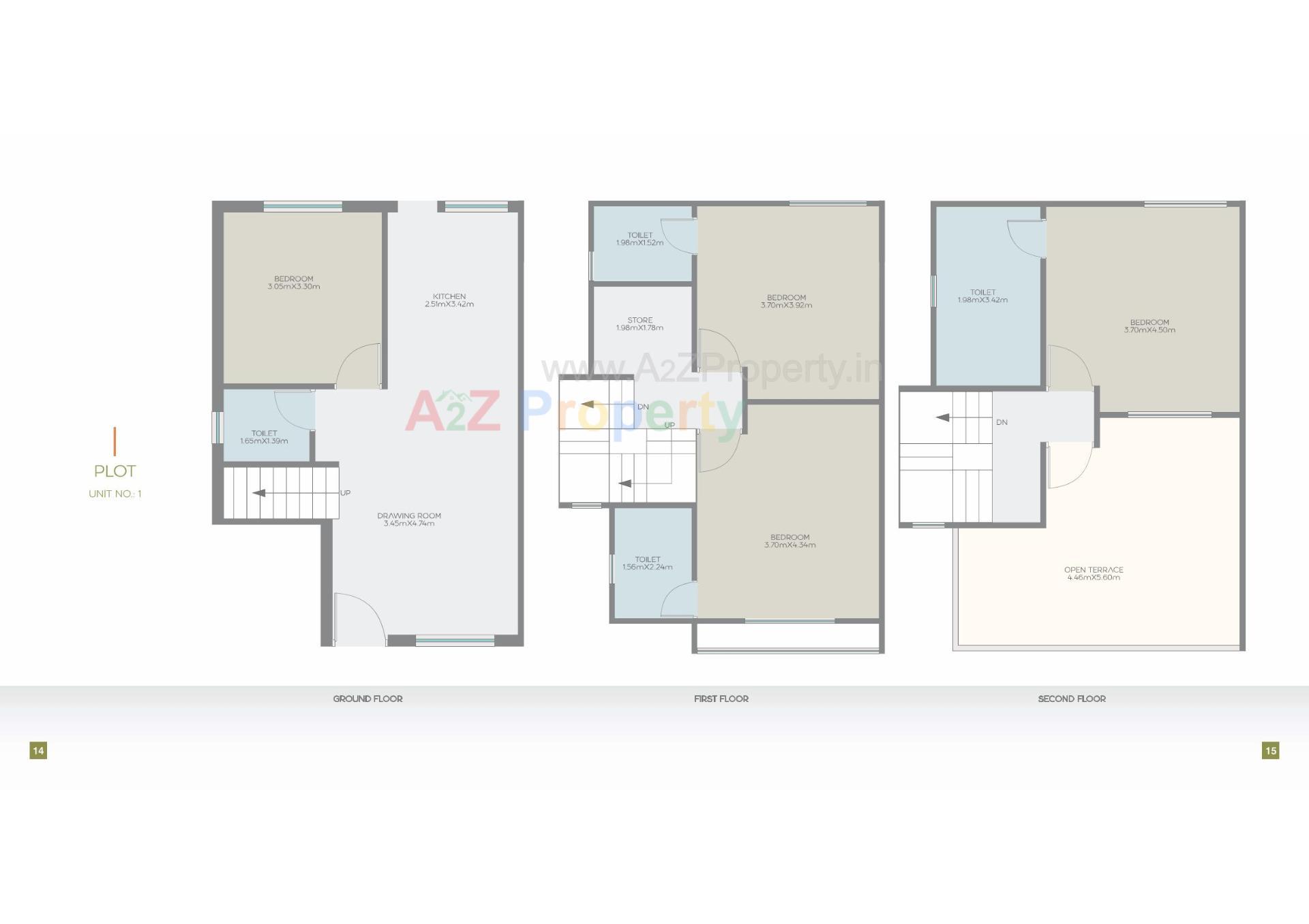 Layout of real estate project Nisarg located at Bil, Vadodara, Gujarat