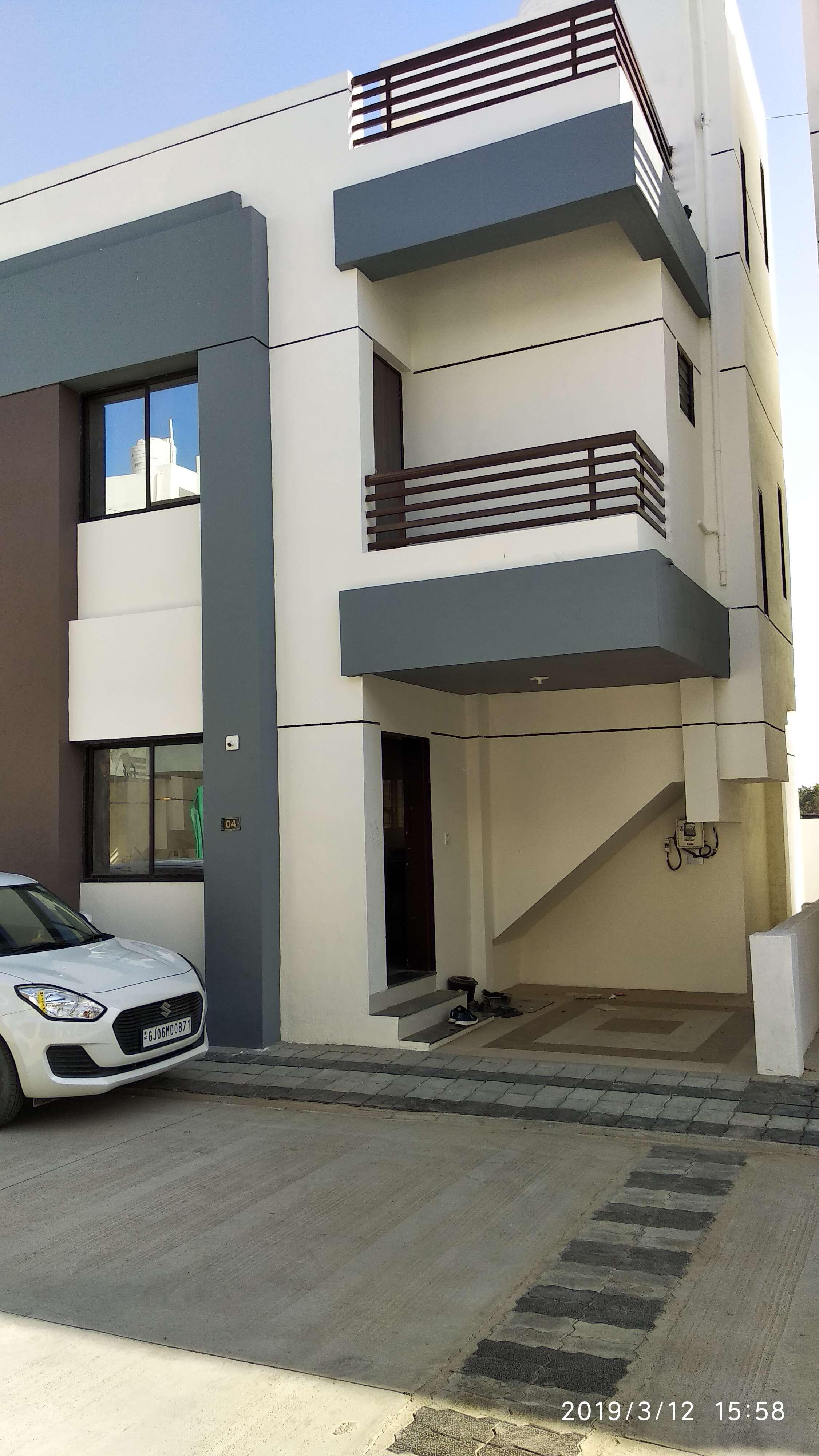 166552_const of real estate project Nisarg Homes located at Dumad, Vadodara, Gujarat