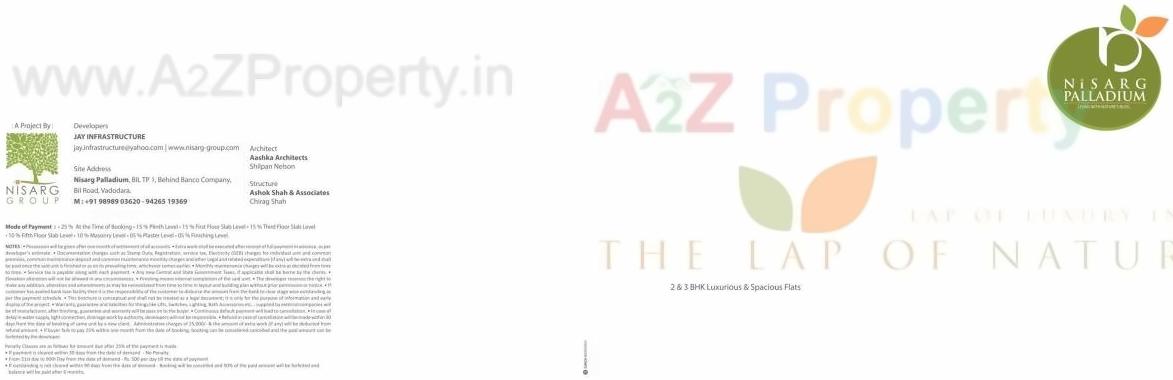  of real estate project Nisarg Palladium located at Vadodara, Vadodara, Gujarat