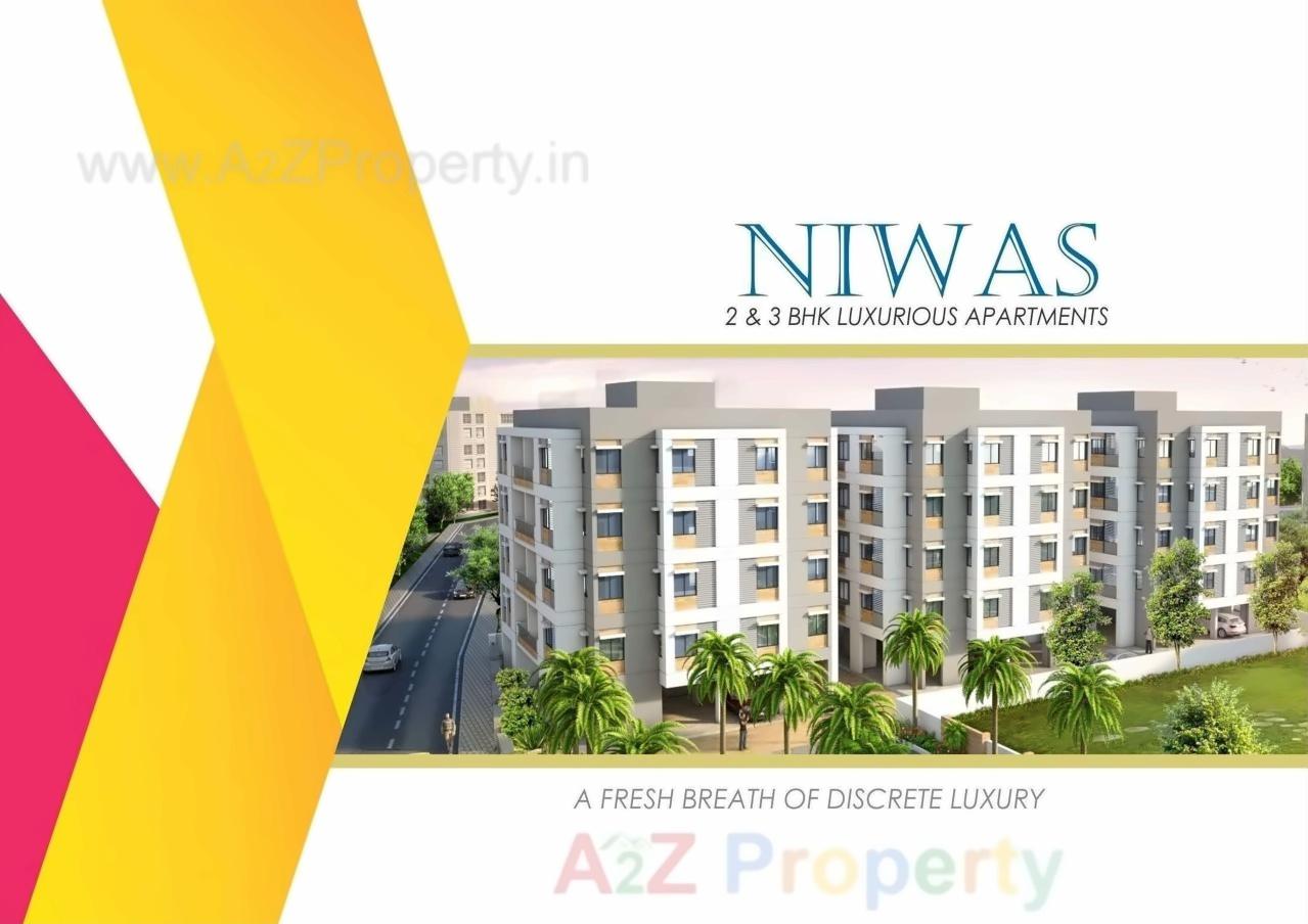 3D Elevation of real estate project Niwas located at Vasna, Vadodara, Gujarat
