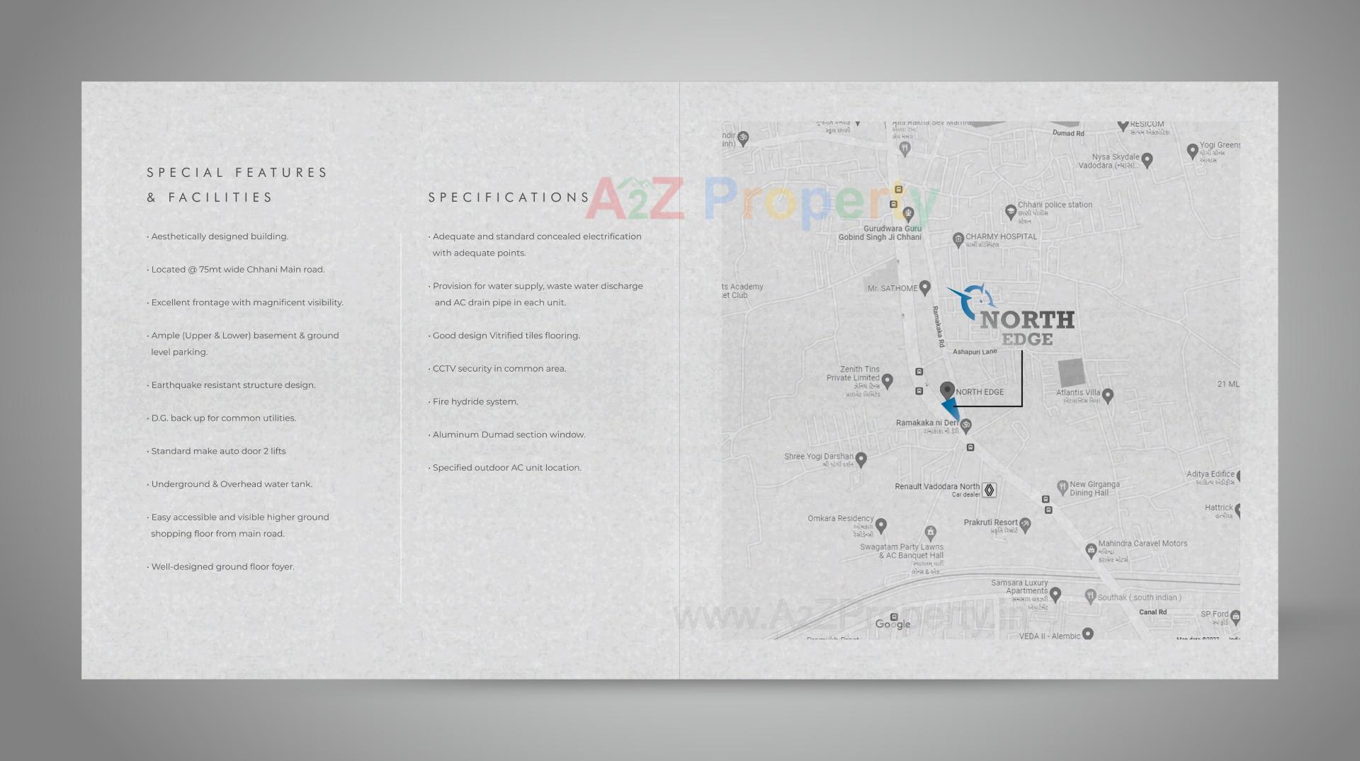  of real estate project North Edge located at Chhani, Vadodara, Gujarat