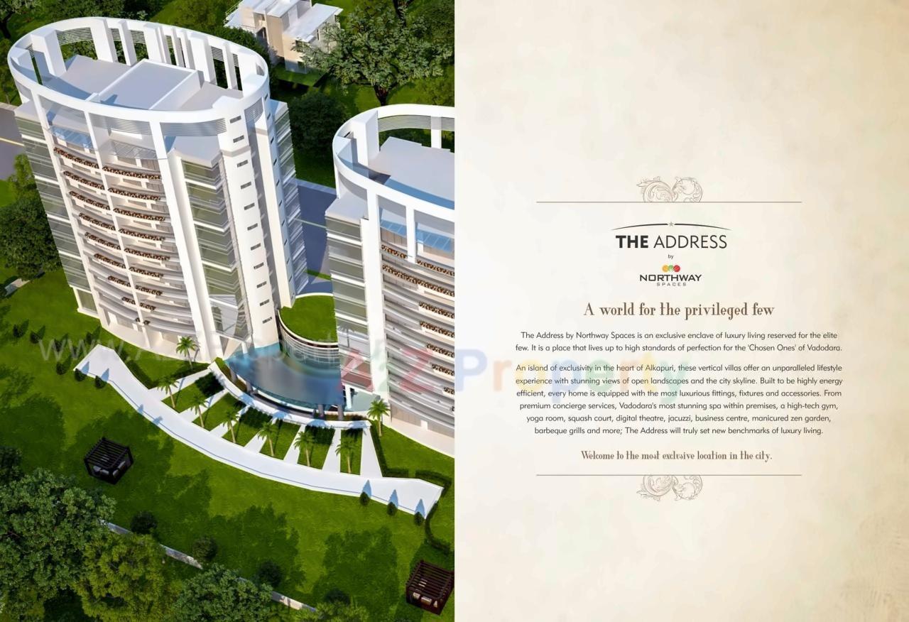  of real estate project Northway The Address located at Kasba, Vadodara, Gujarat