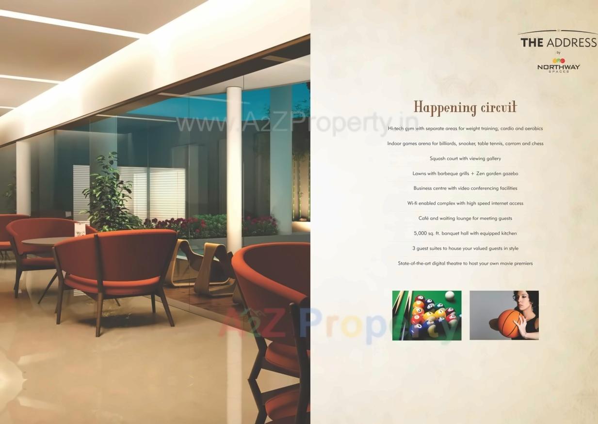 3D Elevation of real estate project Northway The Address located at Kasba, Vadodara, Gujarat