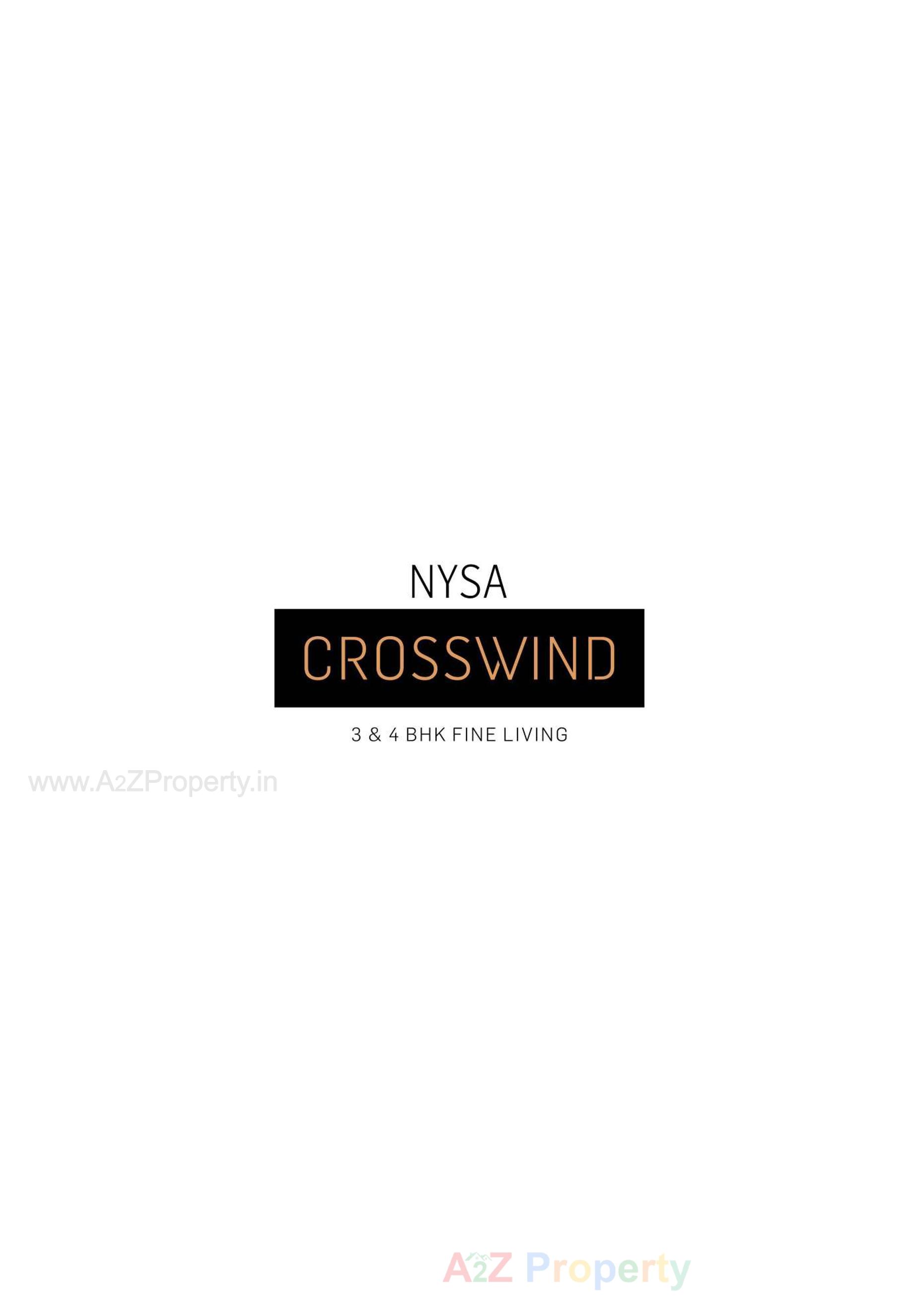  of real estate project Nysa Crosswind located at Bhayali, Vadodara, Gujarat
