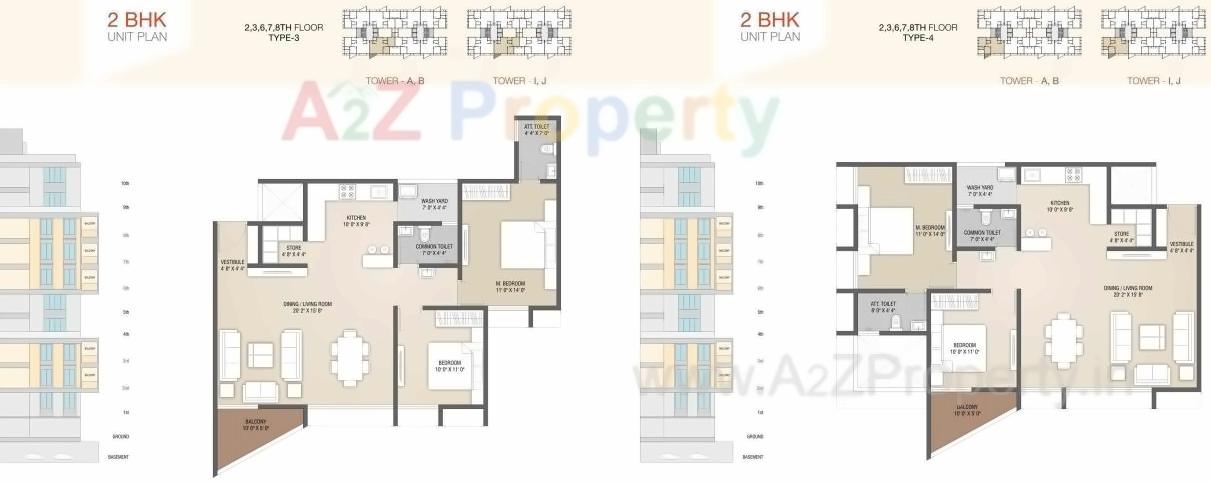 Layout of real estate project Nysa Skydale located at Chhani, Vadodara, Gujarat