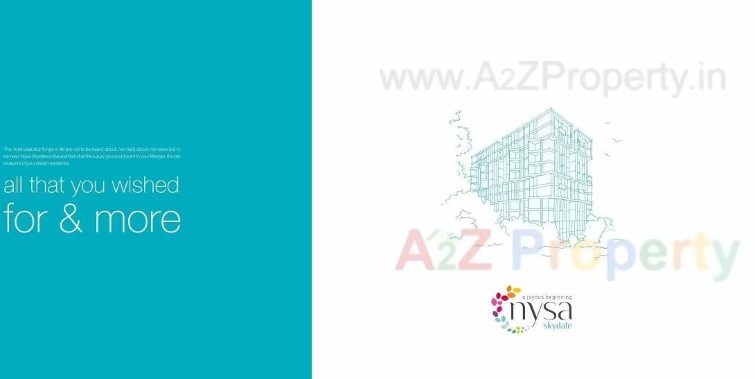  of real estate project Nysa Skydale located at Chhani, Vadodara, Gujarat