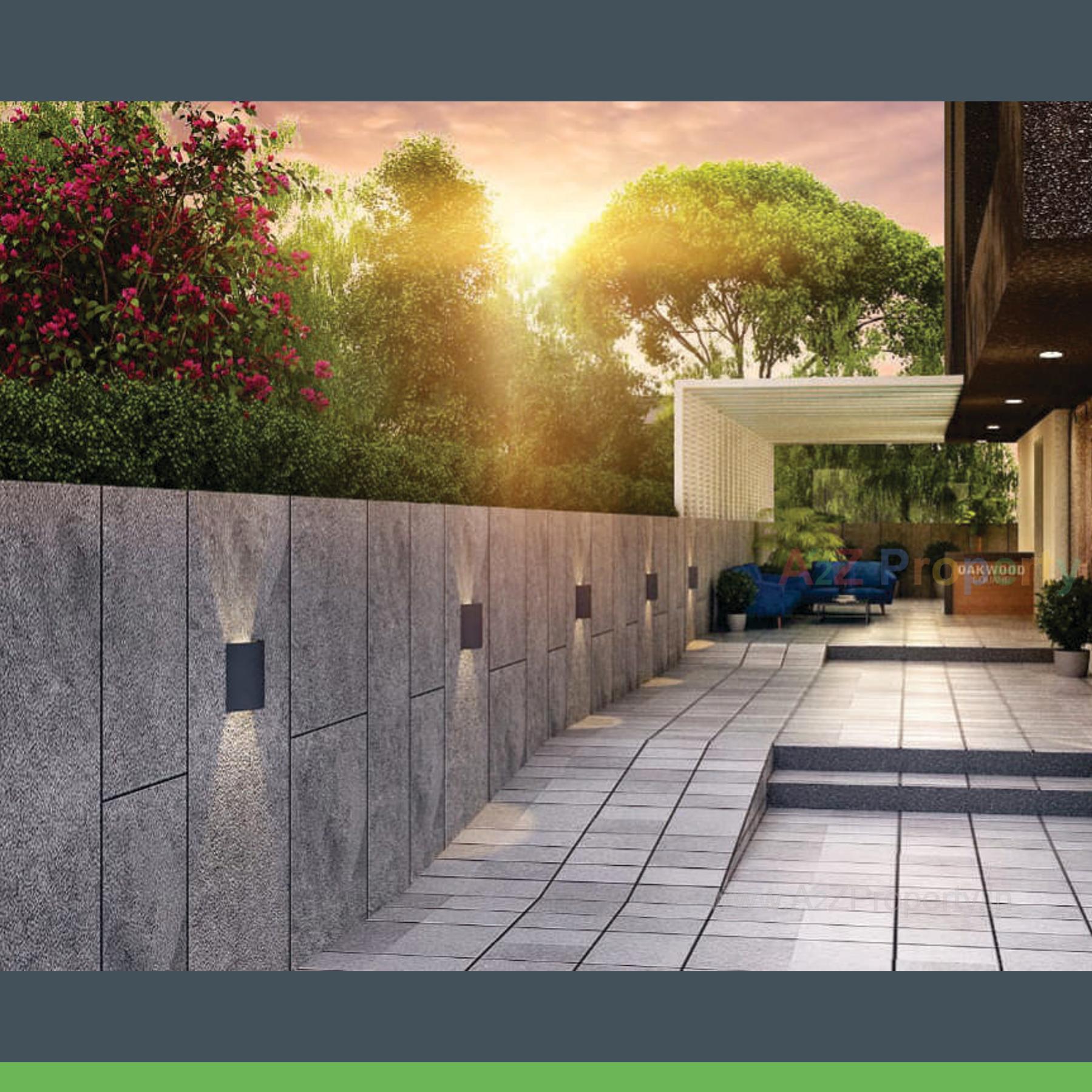 3D Elevation of real estate project Oakwood Square located at Nagarwada, Vadodara, Gujarat