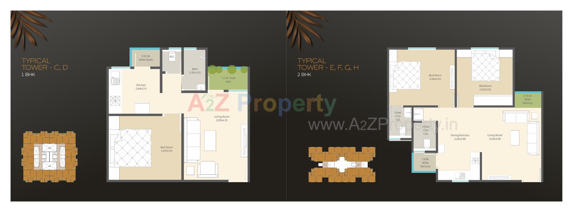 Layout of real estate project Om Aashtha located at Jambuva, Vadodara, Gujarat