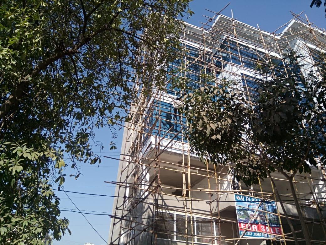 94963_const of real estate project Om Plaza located at Akota, Vadodara, Gujarat