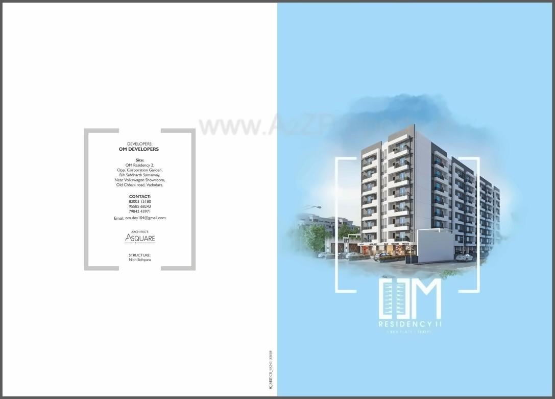  of real estate project Om Residency Ii located at Gorva, Vadodara, Gujarat