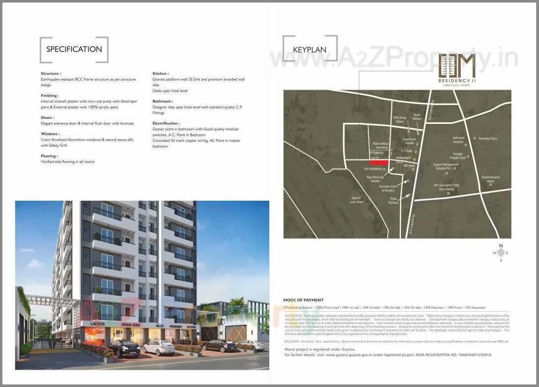  of real estate project Om Residency Ii located at Gorva, Vadodara, Gujarat