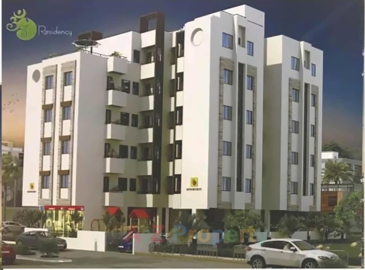 3D Elevation of real estate project Om Residency located at Gorva, Vadodara, Gujarat