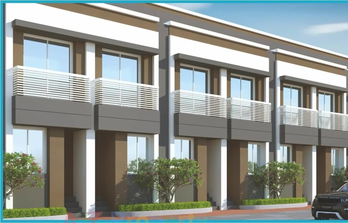 3D Elevation of real estate project Om Residency located at Vadodara, Vadodara, Gujarat