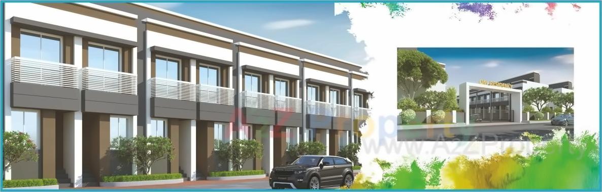 3D Elevation of real estate project Om Residency located at Vadodara, Vadodara, Gujarat