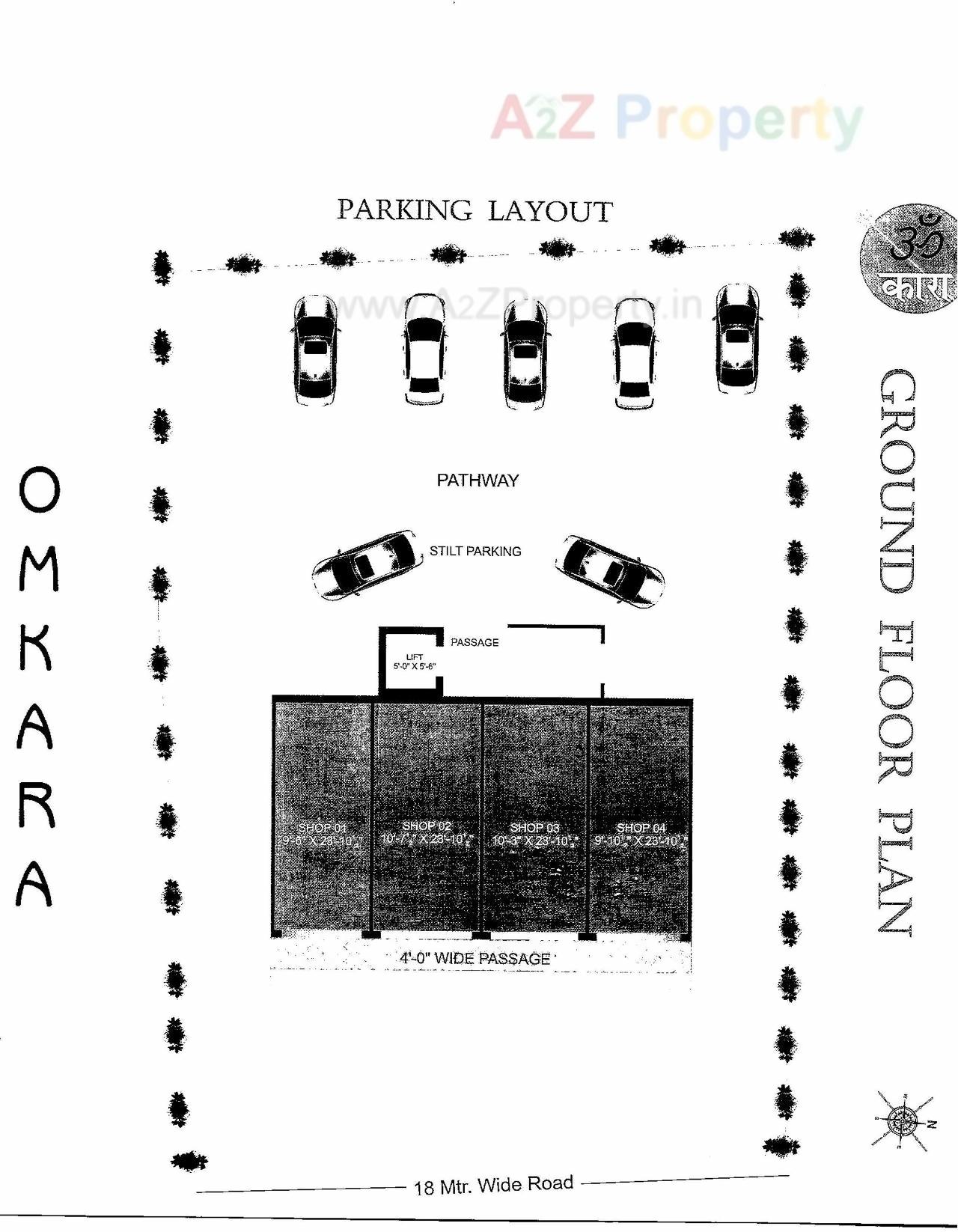  of real estate project Omkara Heights located at Sevasi, Vadodara, Gujarat