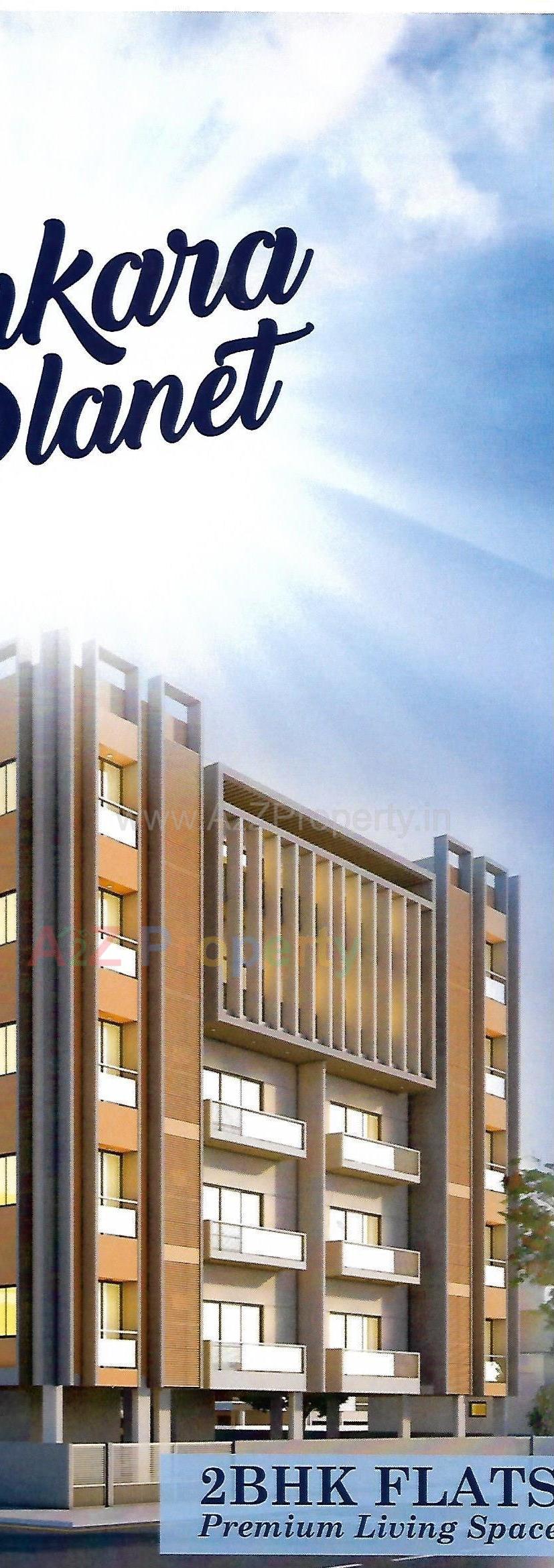 3D Elevation of real estate project Omkara Planet located at Sevasi, Vadodara, Gujarat