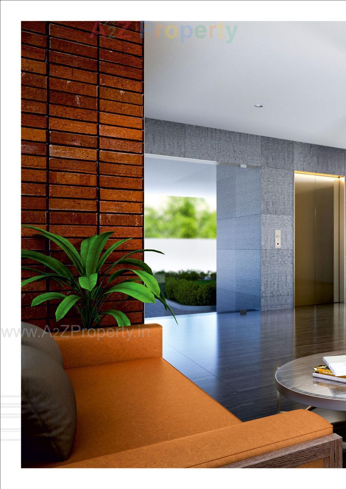 3D Elevation of real estate project One Aarna located at Bhayli, Vadodara, Gujarat