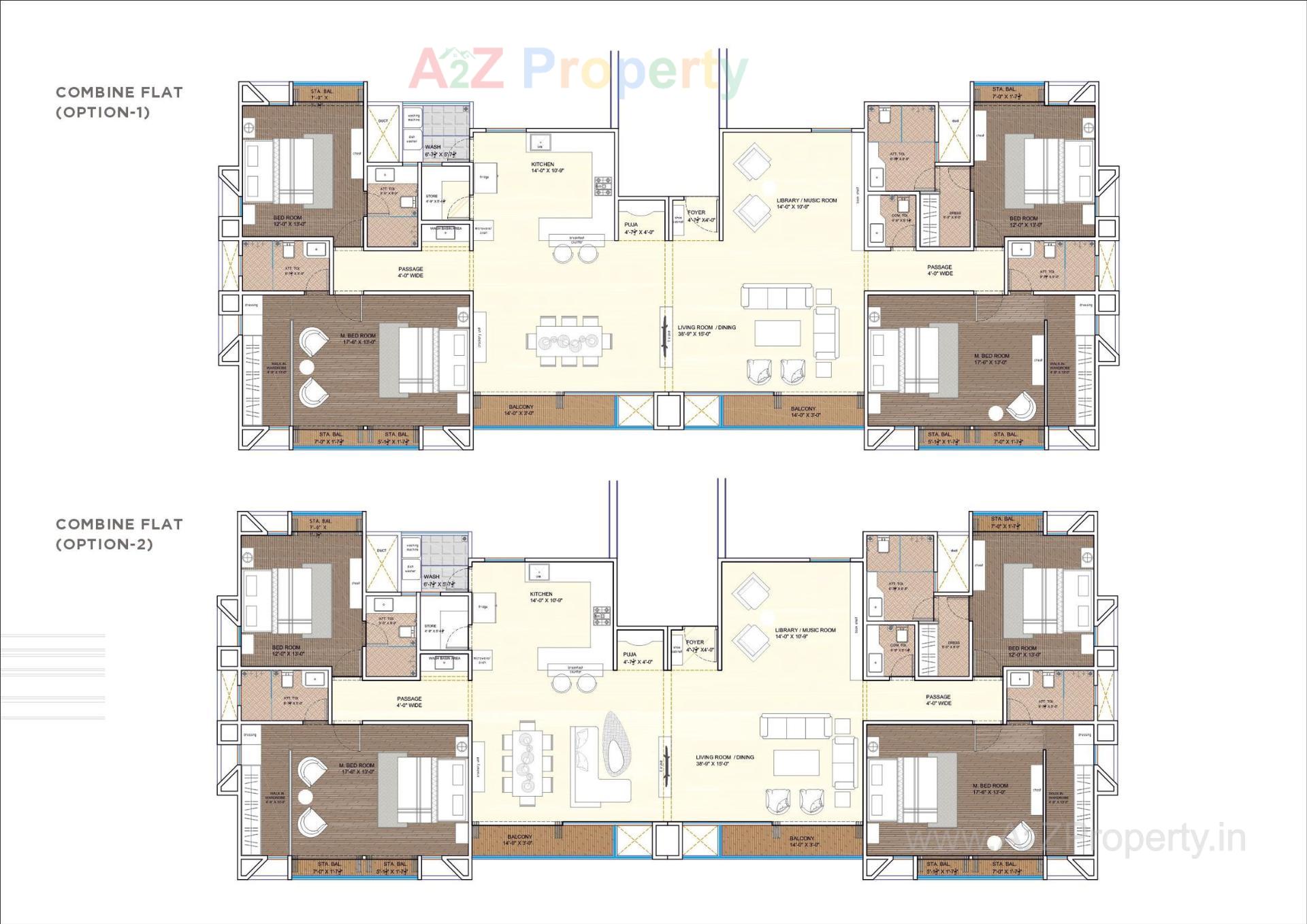 Layout of real estate project One Aarna located at Bhayli, Vadodara, Gujarat
