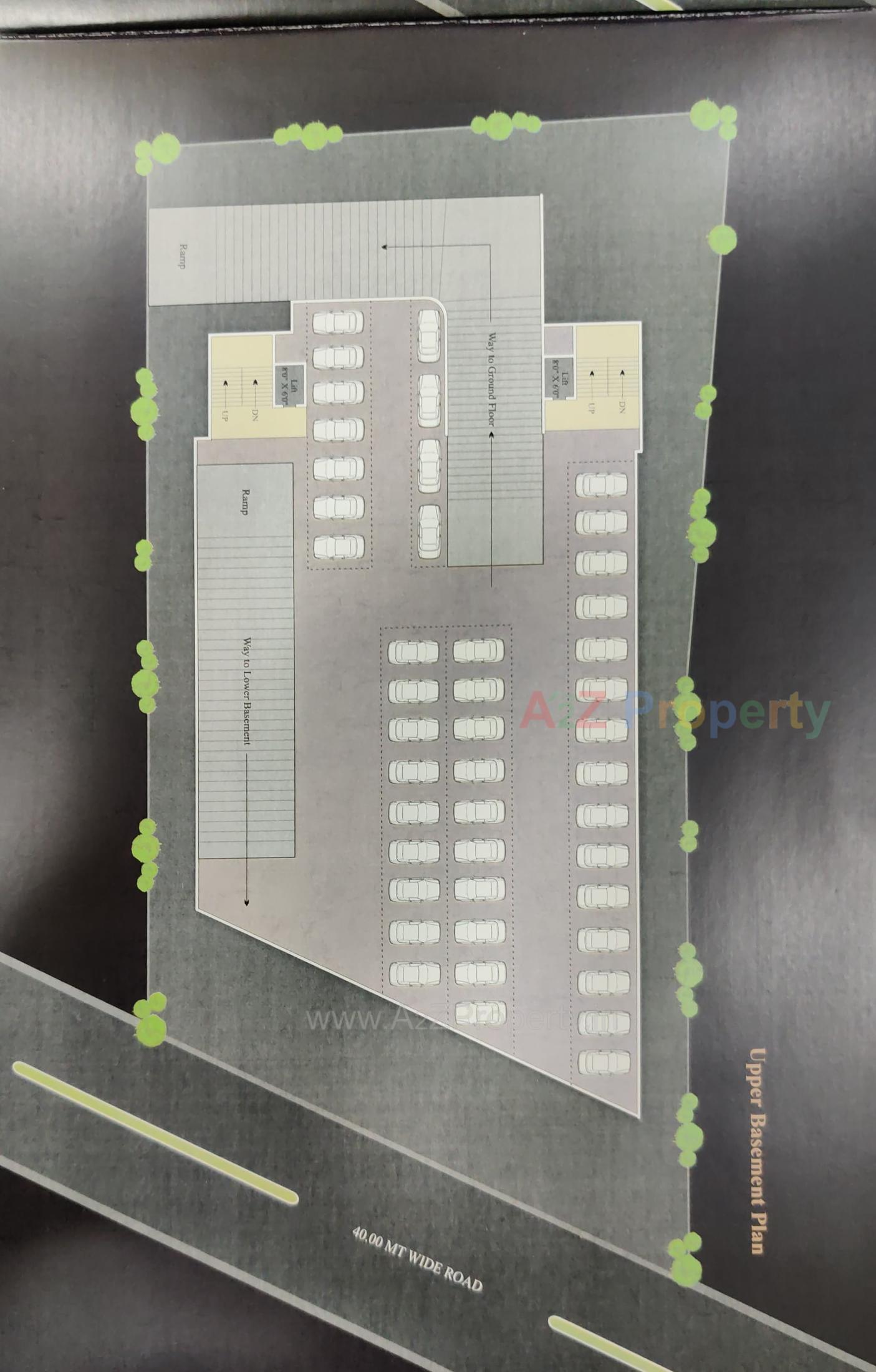 Layout of real estate project Padra Central located at Padra, Vadodara, Gujarat