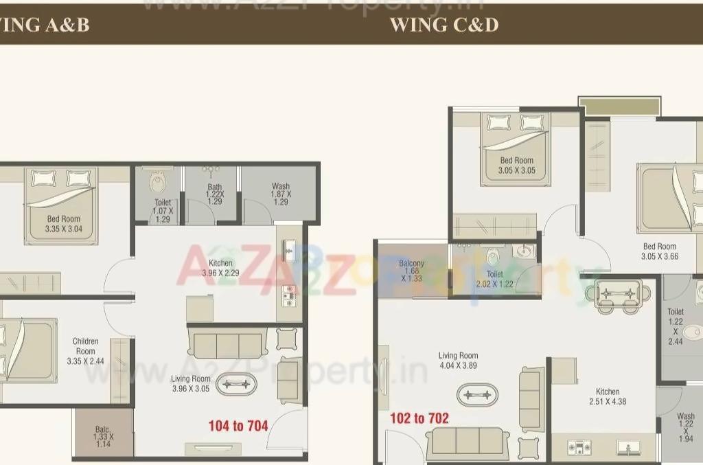 Layout of real estate project Palm Paradise located at Vadodara, Vadodara, Gujarat