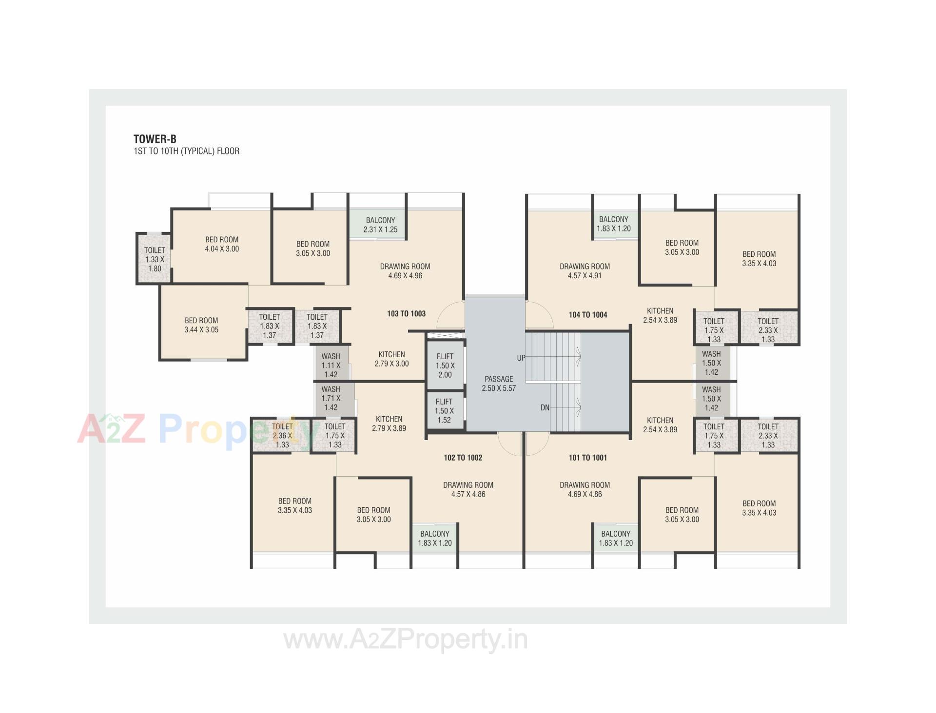 Layout of real estate project Pancham Aristo located at Sama, Vadodara, Gujarat