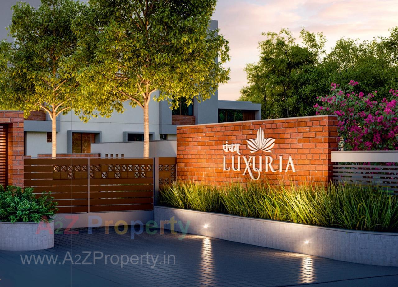 3D Elevation of real estate project Pancham Luxuria located at Savli, Vadodara, Gujarat