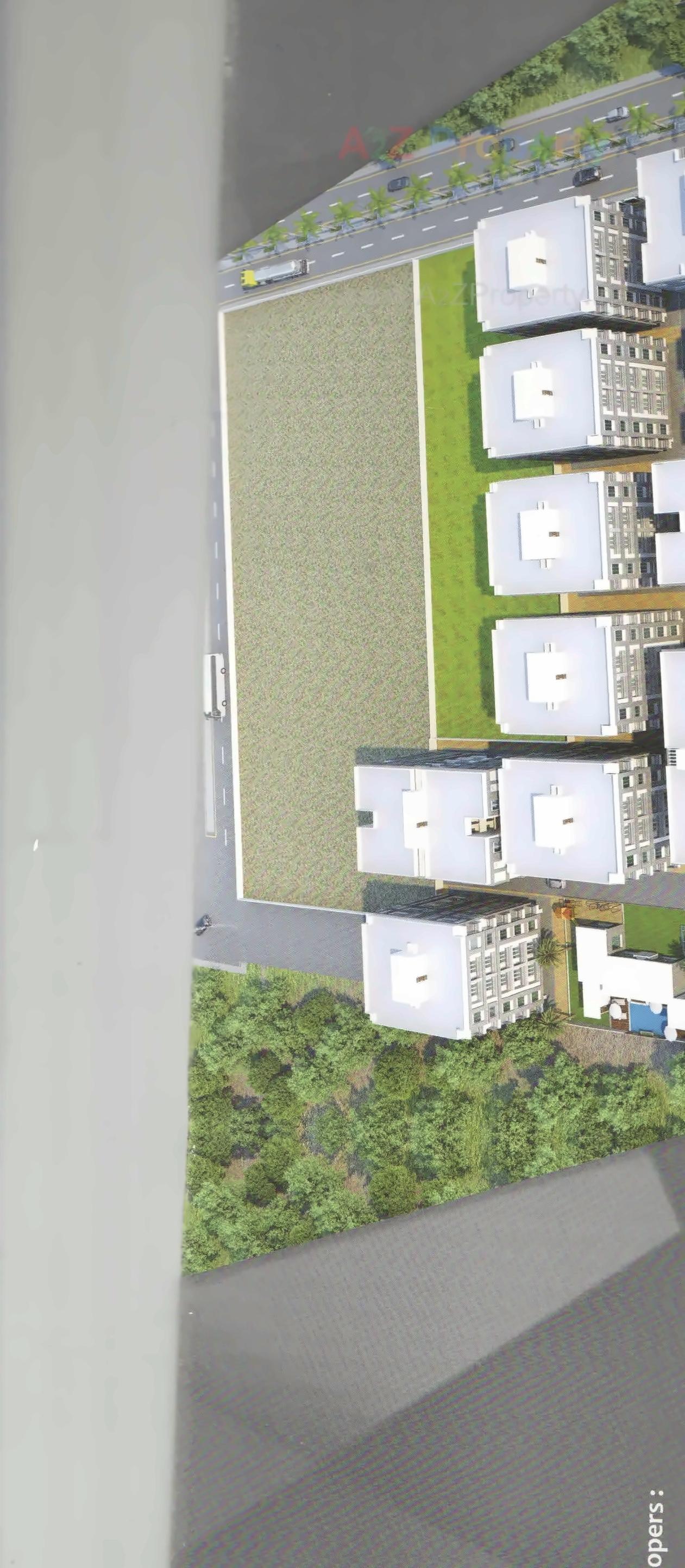 3D Elevation of real estate project Panchamrut Residency located at Harni, Vadodara, Gujarat