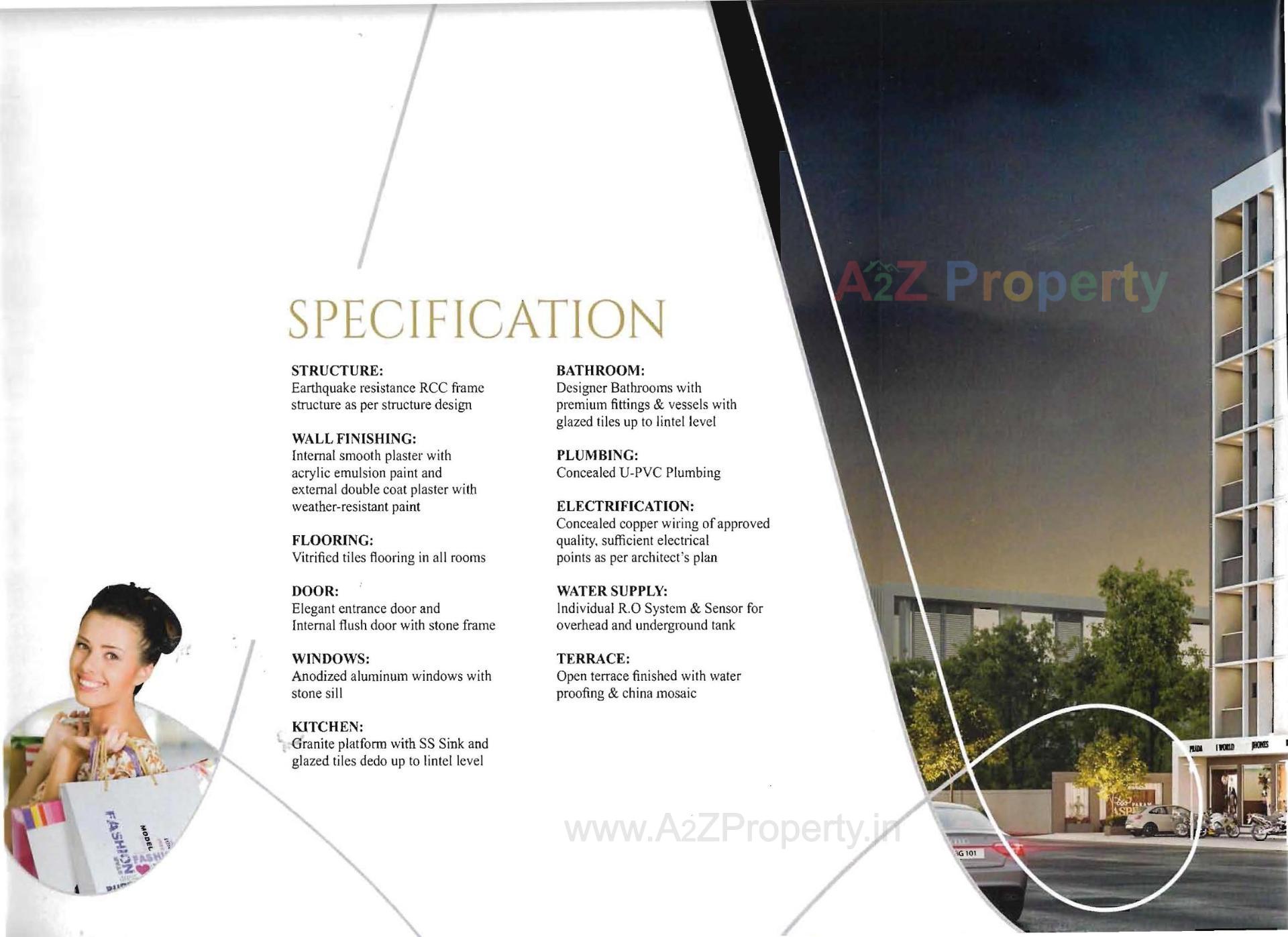  of real estate project Param Aspire located at Bil, Vadodara, Gujarat