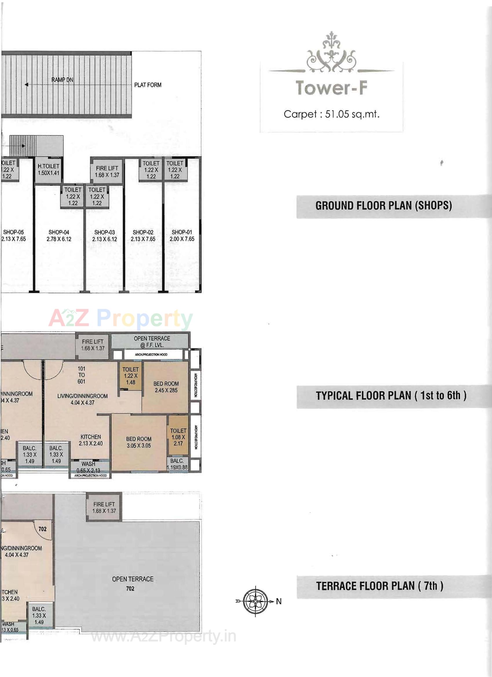 Layout of real estate project Param Bliss located at Bill, Vadodara, Gujarat