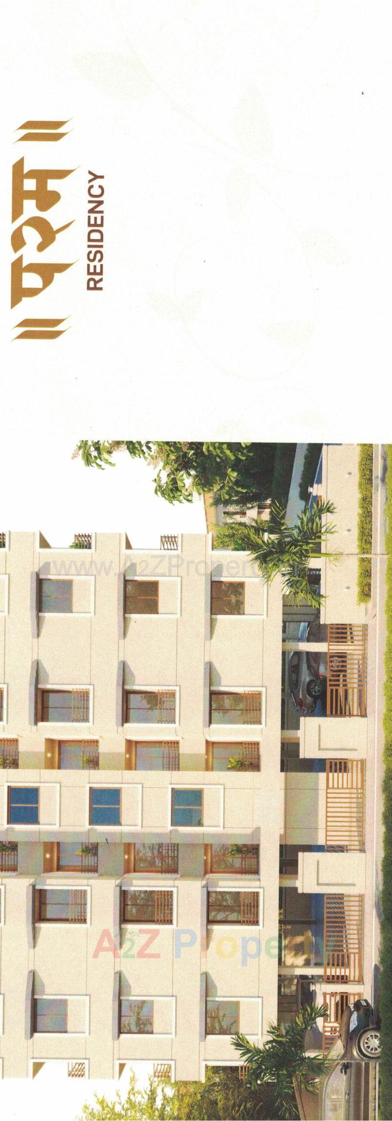 3D Elevation of real estate project Param Residency located at Vadsar, Vadodara, Gujarat