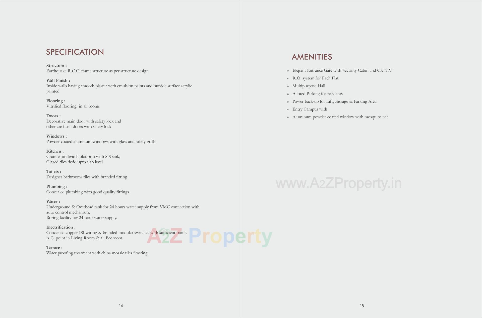  of real estate project Param Sapphire located at Harni, Vadodara, Gujarat