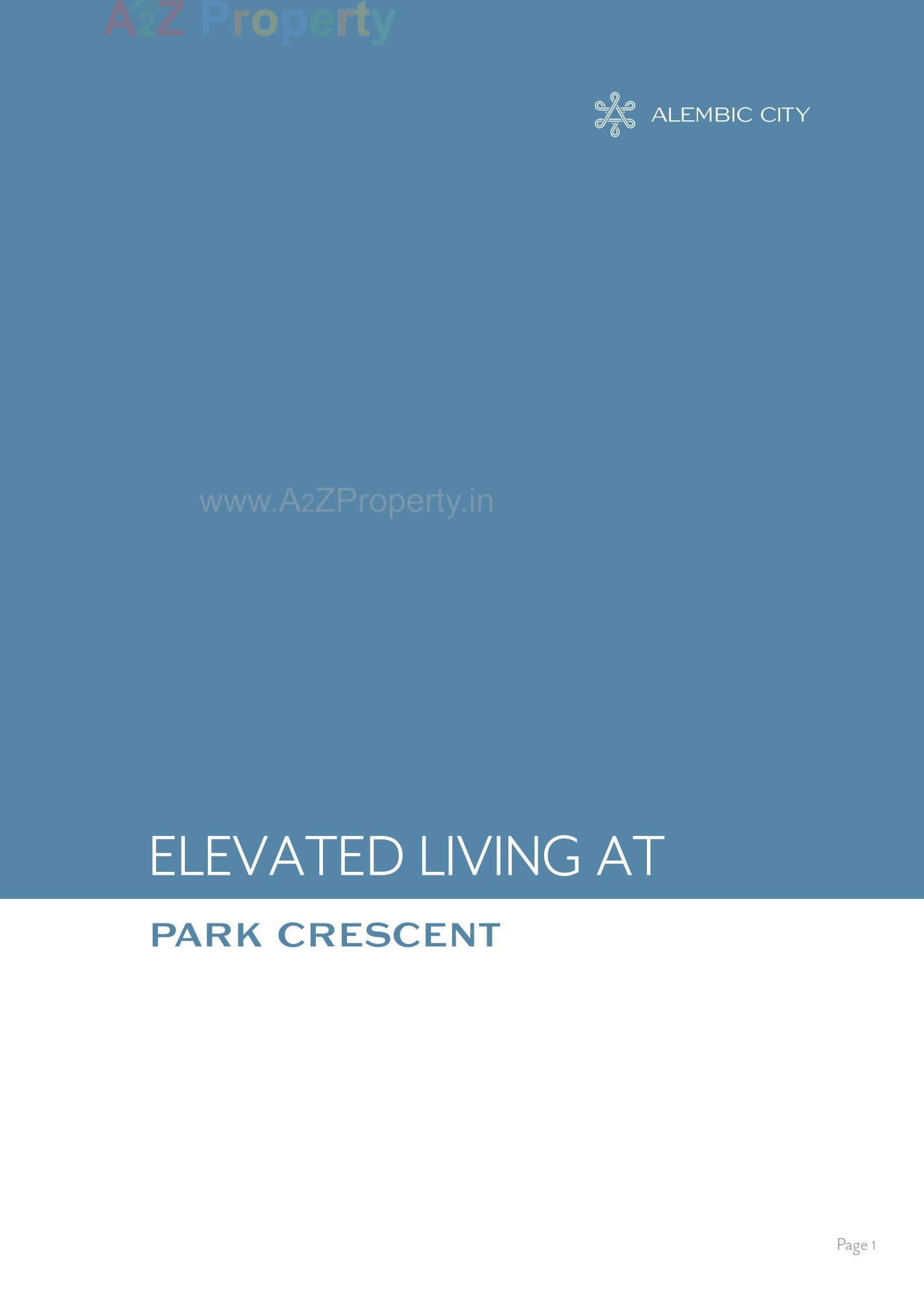  of real estate project Park Crescent located at Gorwa, Vadodara, Gujarat