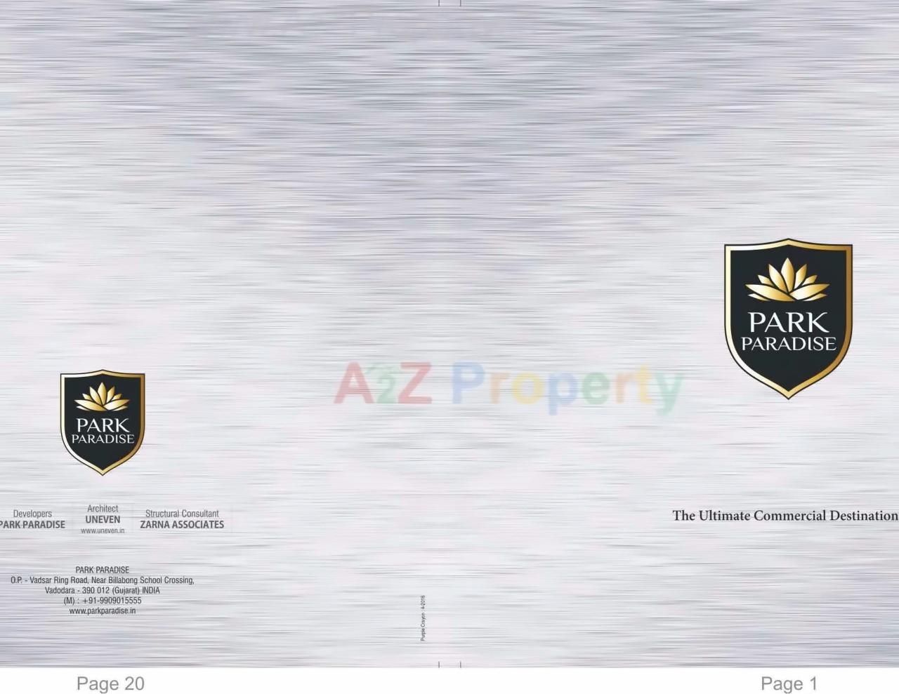  of real estate project Park Paradise located at Vadsar, Vadodara, Gujarat