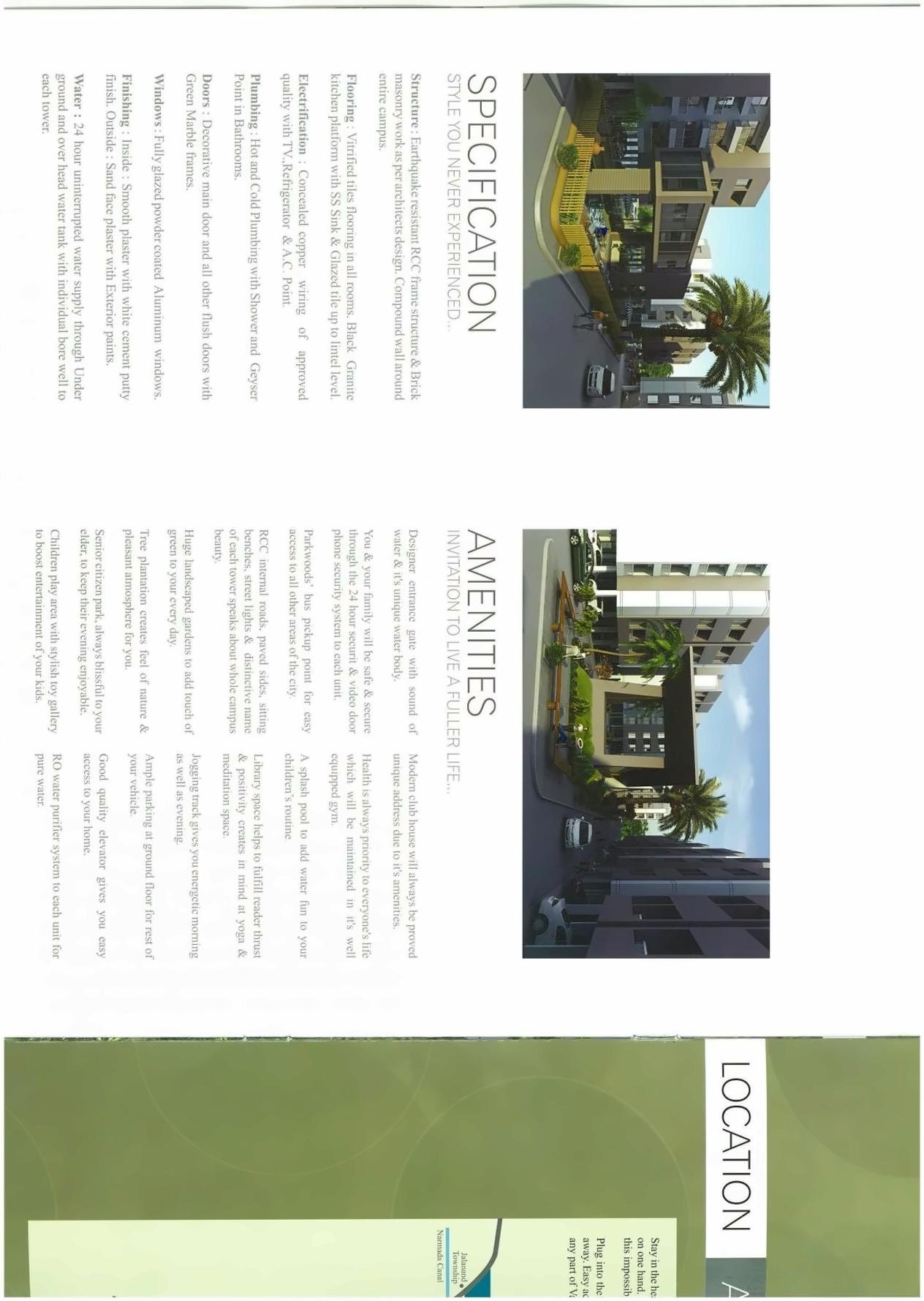  of real estate project Park Woods located at Gorva, Vadodara, Gujarat