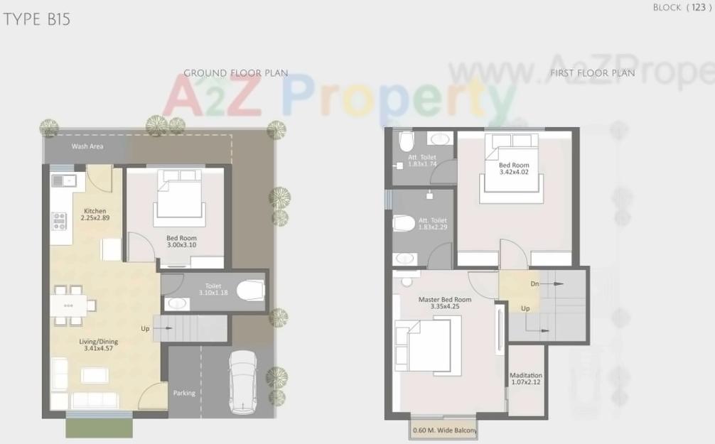 Layout of real estate project Parkplush located at Khatmba, Vadodara, Gujarat