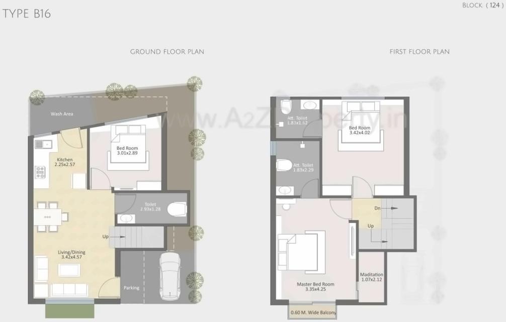 Layout of real estate project Parkplush located at Khatmba, Vadodara, Gujarat