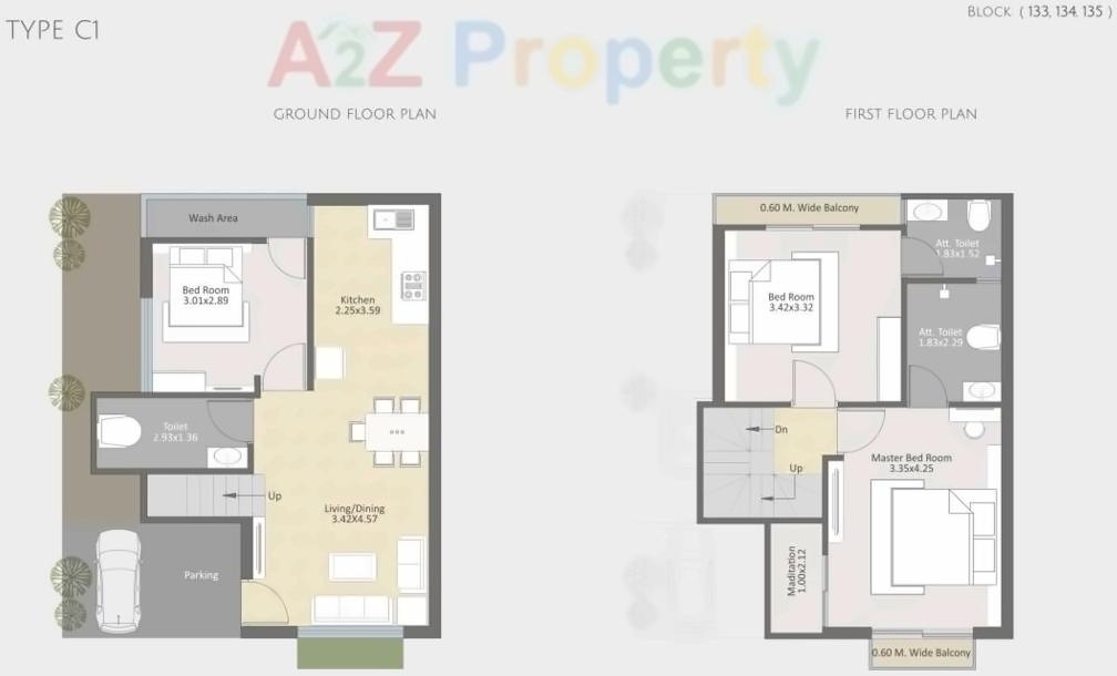 Layout of real estate project Parkplush located at Khatmba, Vadodara, Gujarat