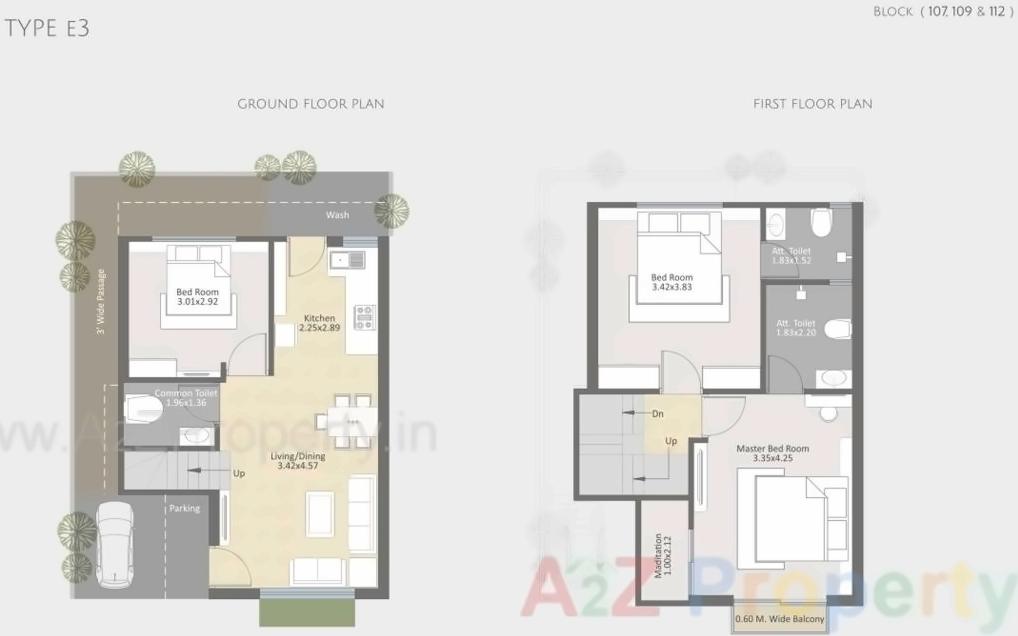 Layout of real estate project Parkplush located at Khatmba, Vadodara, Gujarat