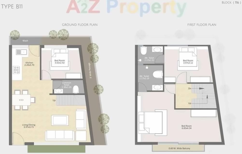 Layout of real estate project Parkplush located at Khatmba, Vadodara, Gujarat