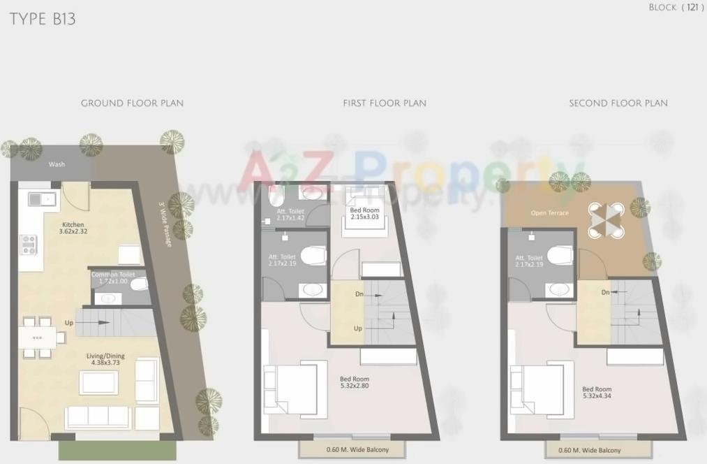 Layout of real estate project Parkplush located at Khatmba, Vadodara, Gujarat