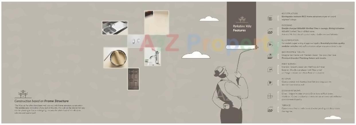  of real estate project Parkshire located at Kelanpur, Vadodara, Gujarat