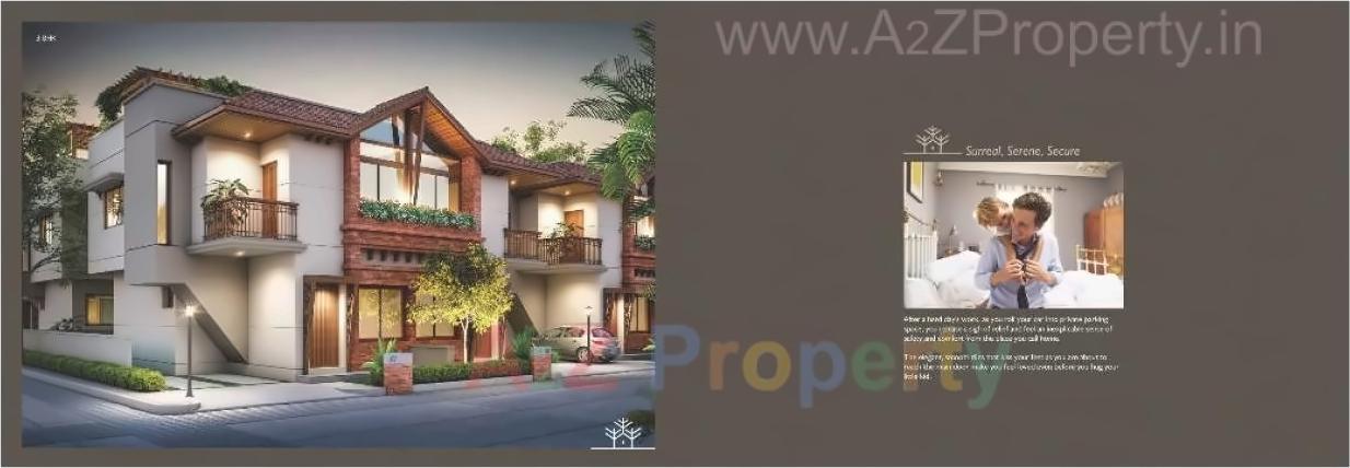 3D Elevation of real estate project Parkshire located at Kelanpur, Vadodara, Gujarat