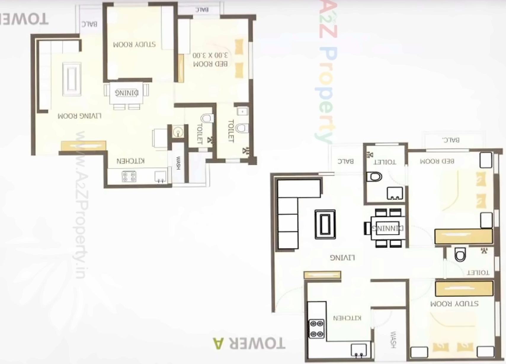 Layout of real estate project Pavan Exotica located at Harni, Vadodara, Gujarat