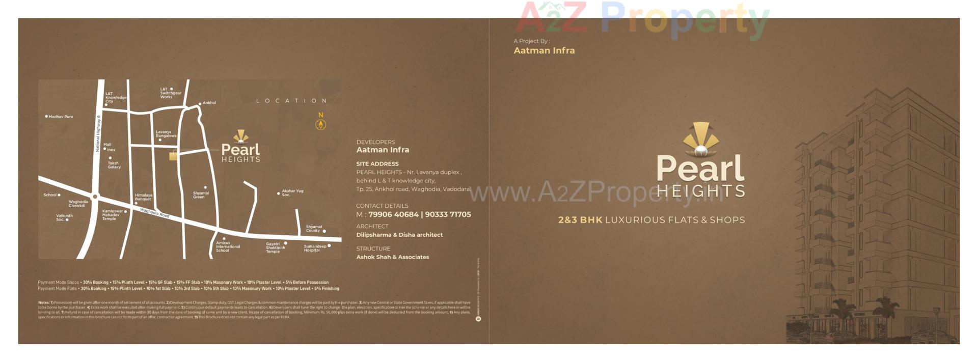  of real estate project Pearl Heights located at City, Vadodara, Gujarat