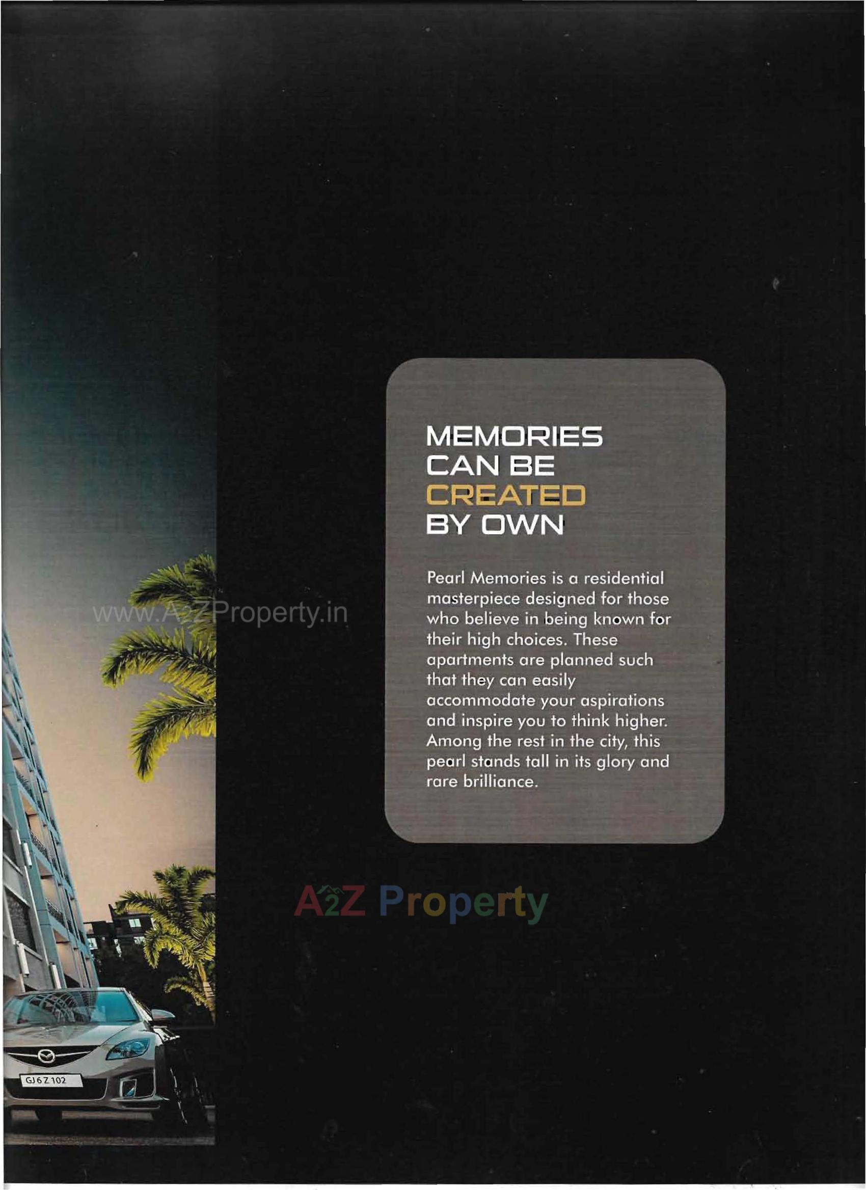  of real estate project Pearl Memories located at Tarsali, Vadodara, Gujarat