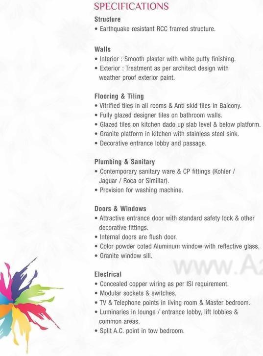  of real estate project Petal Aster located at Bhayli, Vadodara, Gujarat